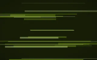 Acid Lime Static II — dark black and green glitch background, variation II