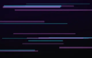 Cyber Glitch III Cyber Glitch III — dark black, teal and purple glitch background, variation III