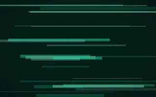 Cyber Mint Static — dark black and green glitch background