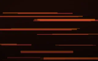 Ember Error — dark black, orange and red glitch background