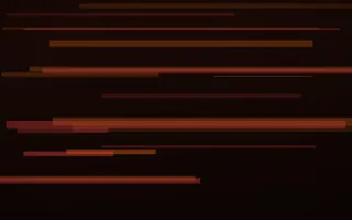 Ember Error II Ember Error II — dark black, orange and red glitch background, variation II