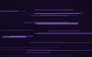 Grape Soda Static III — dark black and purple glitch background, variation III