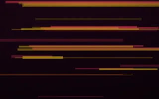 Hot Signal — dark black, red and gold glitch background