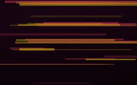 Hot Signal — dark black, red and gold glitch background