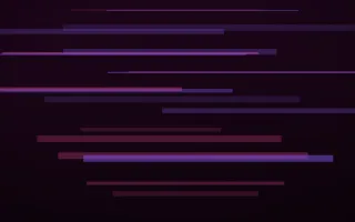 Magenta Tape — dark black, pink and purple glitch background