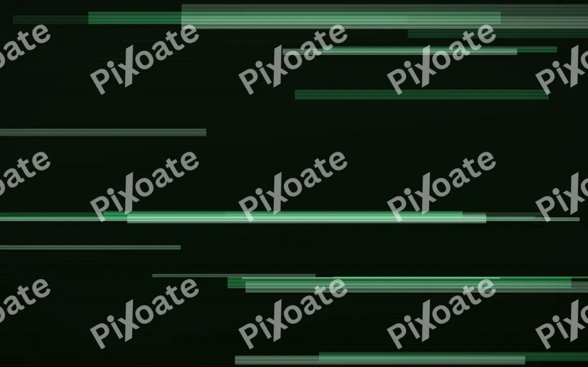 Retro Terminal — dark black and green glitch background