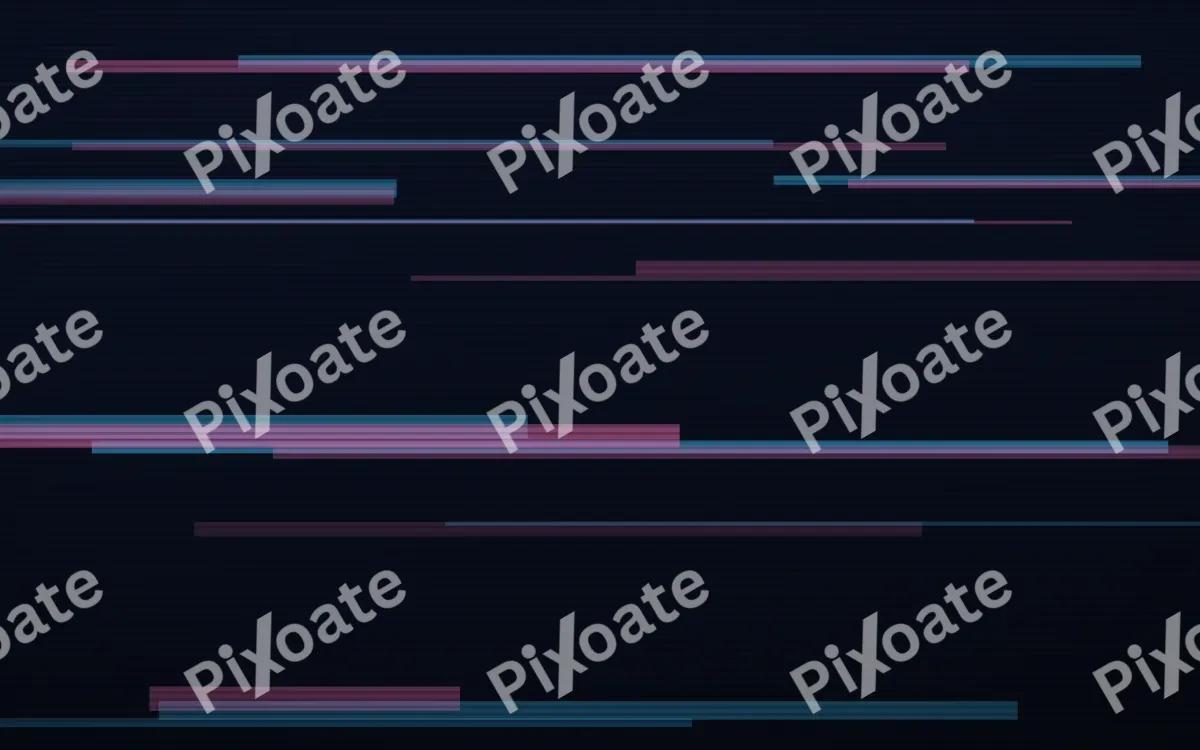 VHS Blue VHS Blue — dark black, blue and pink glitch background