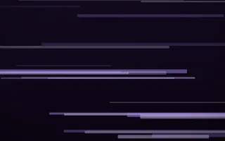 Violet VHS — dark black and purple glitch background