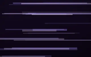 Violet VHS II — dark black and purple glitch background, variation II