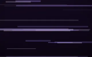 Violet VHS III — dark black and purple glitch background, variation III