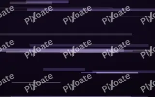 Violet VHS III — dark black and purple glitch background, variation III