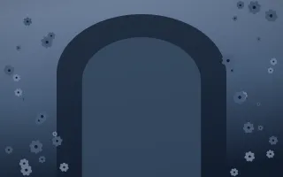 Blue Hour Gothic Romance II — dark blue gothic-romance background, variation II