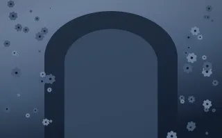 Blue Hour Gothic Romance IX — dark blue gothic-romance background, variation IX