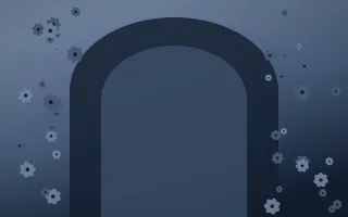 Blue Hour Gothic Romance V — dark blue gothic-romance background, variation V