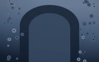 Blue Hour Gothic Romance VIII — dark blue gothic-romance background, variation VIII