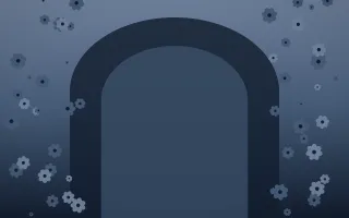 Blue Hour Gothic Romance XI — dark blue gothic-romance background, variation XI