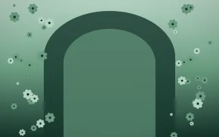 Emerald Mist Gothic Romance VII — dark green gothic-romance background, variation VII
