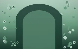 Emerald Mist Gothic Romance XI — dark green gothic-romance background, variation XI