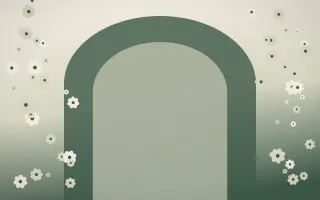 First Light Gothic Romance X — light beige and green gothic-romance background, variation X