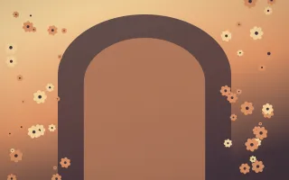Golden Hour Gothic Romance IX — colourful orange and pink gothic-romance background, variation IX