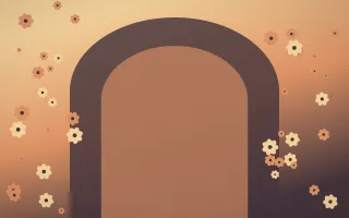 Golden Hour Gothic Romance V — colourful orange and pink gothic-romance background, variation V