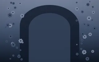 Moonlight Gothic Romance XI — dark blue gothic-romance background, variation XI