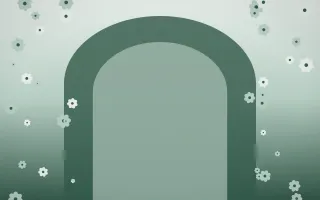 Spring Rain Gothic Romance III — light white and green gothic-romance background, variation III