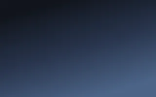 Arctic Noir — dark black and blue gradient background