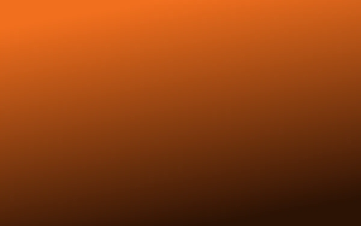 Clementine Bold — dark orange and black gradient background