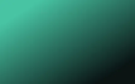 Midnight Mint Bold — dark teal and black gradient background