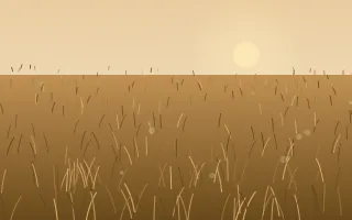 Autumn Grass II Autumn Grass II — colourful orange, brown and beige grass background, variation II