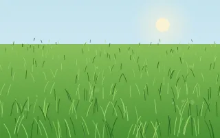 Fresh Spring Lawn — colourful green grass background