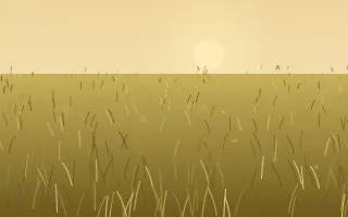 Golden Field II Golden Field II — colourful gold, brown and yellow grass background, variation II