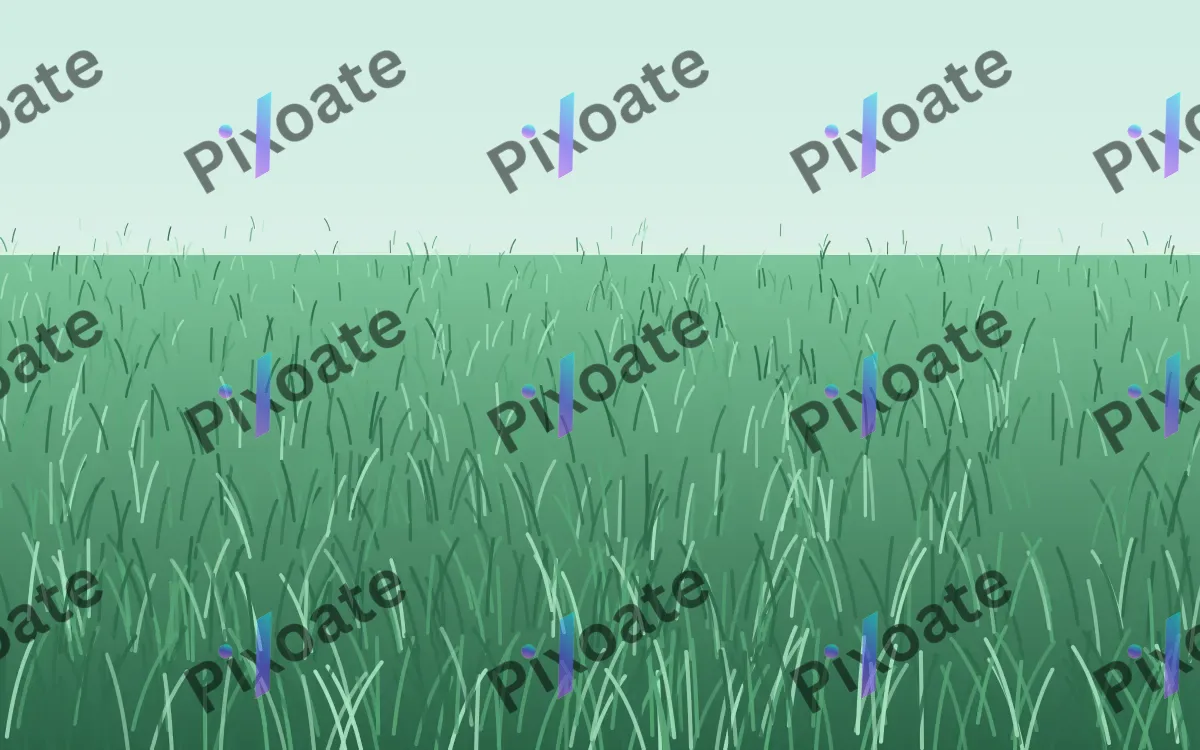 Minty Field — light green grass background