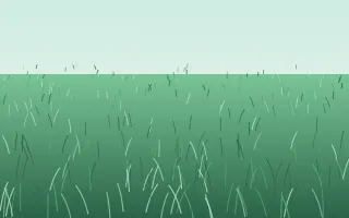 Minty Field — light green grass background