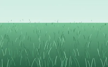 Minty Field — light green grass background