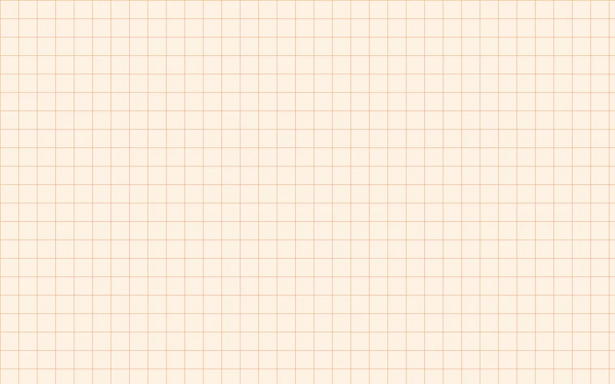 Island Punch Lattice — light beige and orange grid background