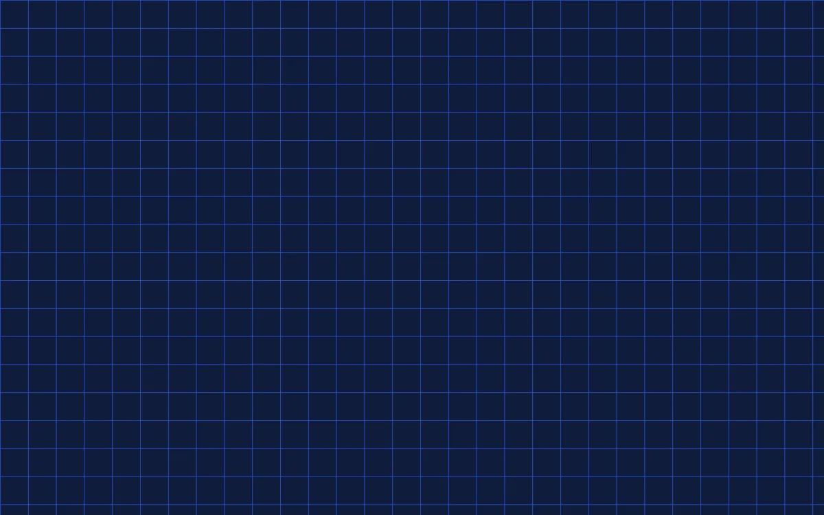 Klein Neon Grid — dark blue grid background