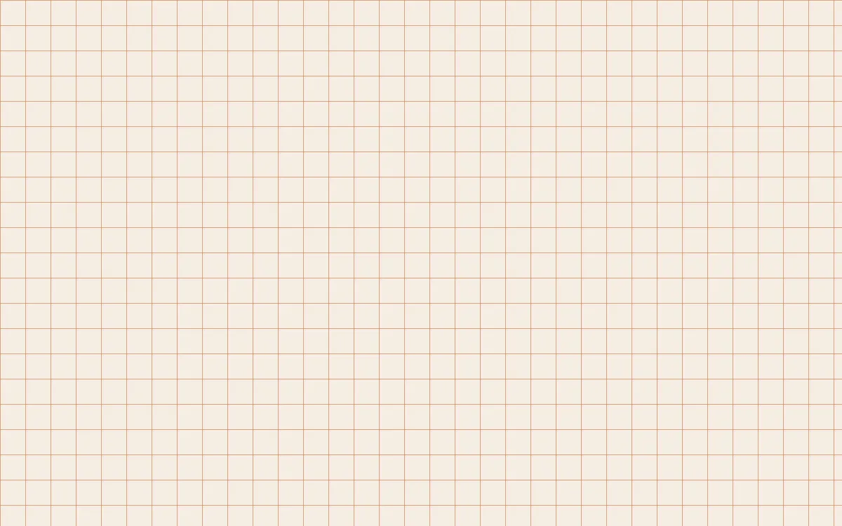 Lagos Wax Lattice — light beige and orange grid background