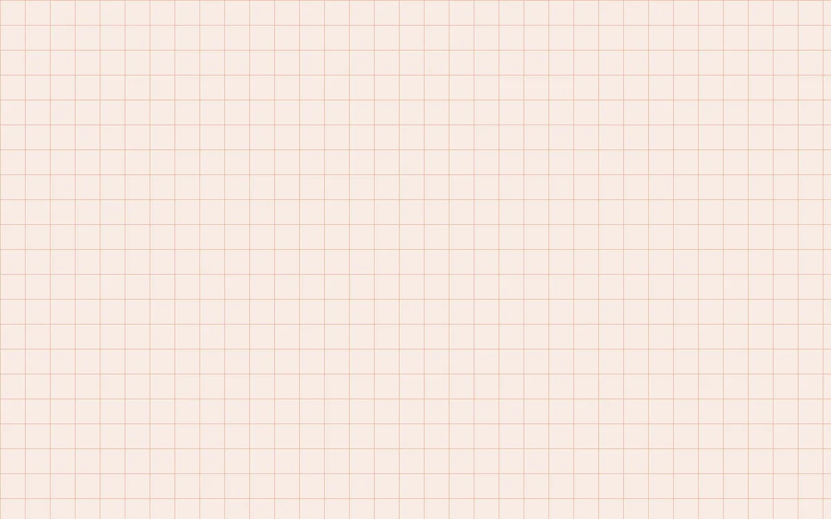 Marrakech Rose Lattice — light beige and orange grid background