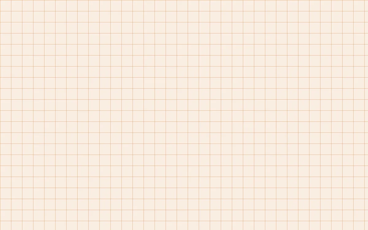 Outback Clay Lattice — light beige and orange grid background