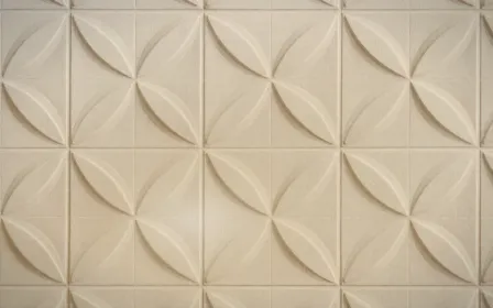 Grid High Key — light beige and gold grid background