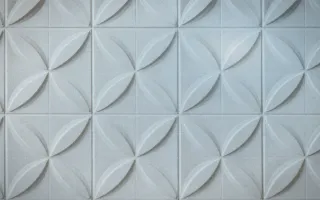 Grid Morning Haze — light white and blue grid background