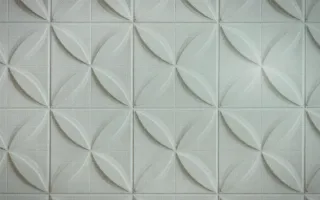 Grid Rainy Day — light white and teal grid background