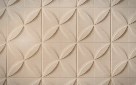 Grid Side Light — light beige and orange grid background