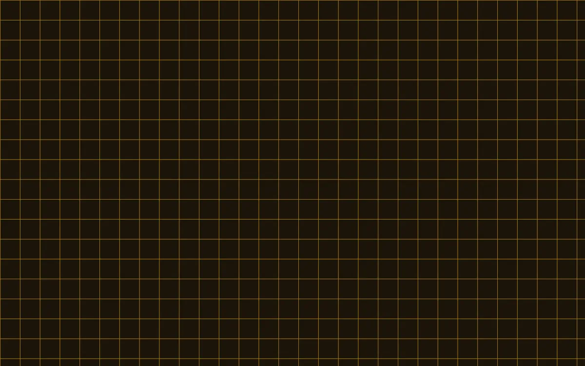 Royal Gold Neon Grid — dark black and gold grid background