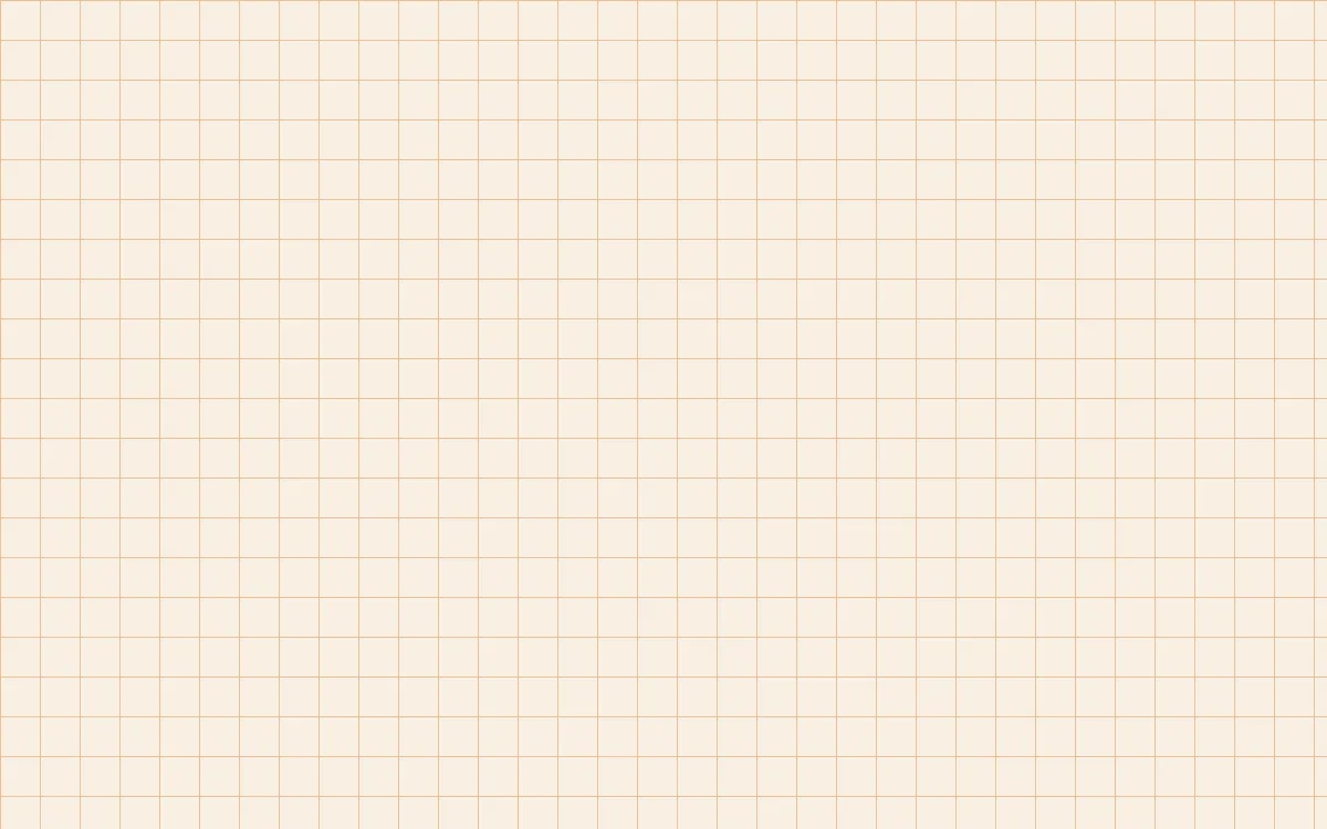 Savanna Clay Lattice — light beige and orange grid background