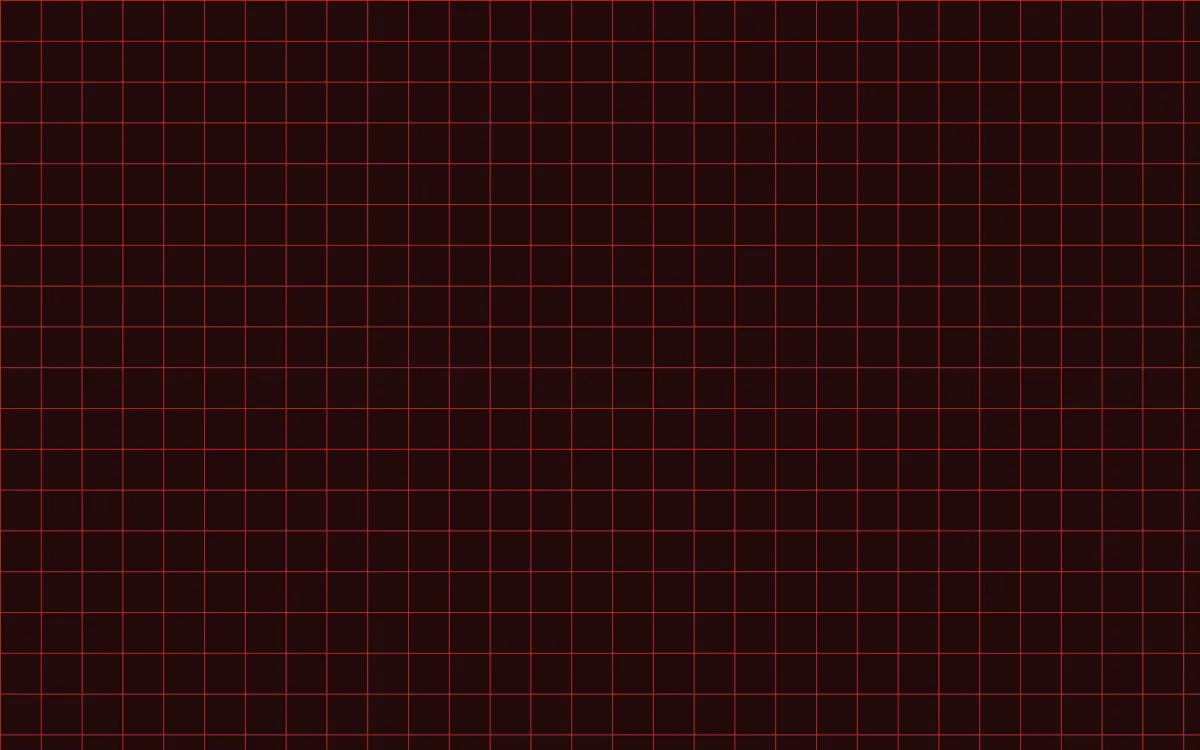 Signal Red Neon Grid — dark black and red grid background