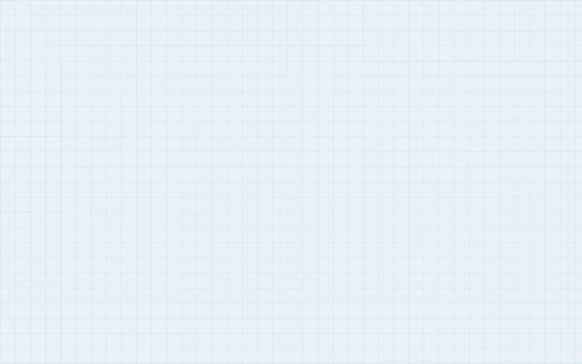 Vermeer Paper Grid — light blue grid background