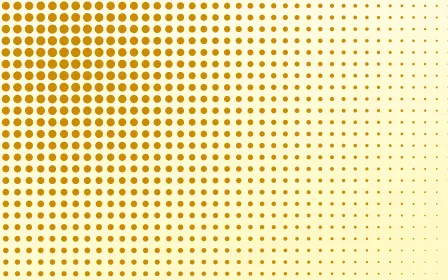 Banana Pop — light white, beige and brown halftone background